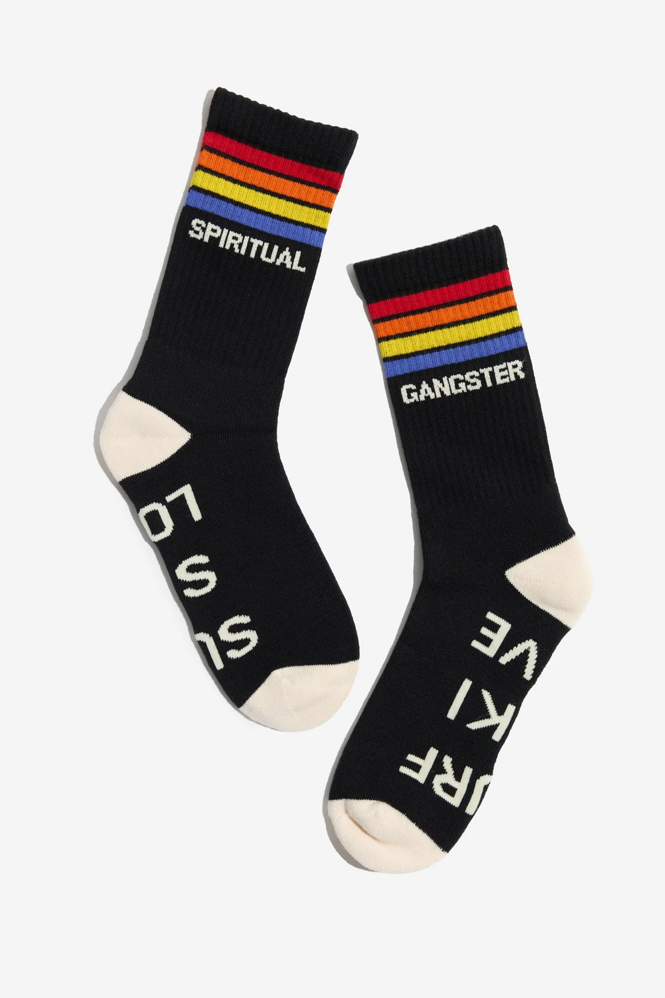 Cali Stripe Crew Sock - Image 2