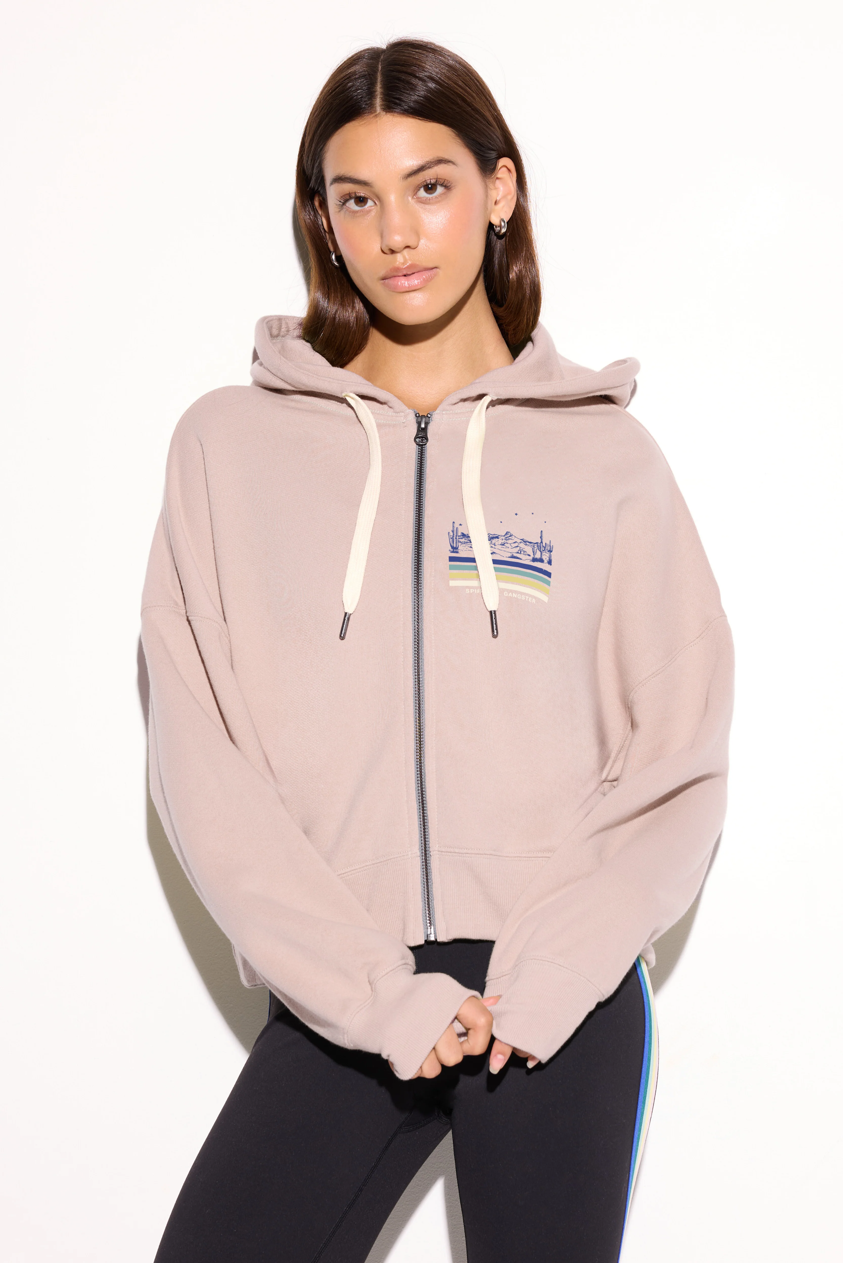 Desert Stripe Jules Hoodie