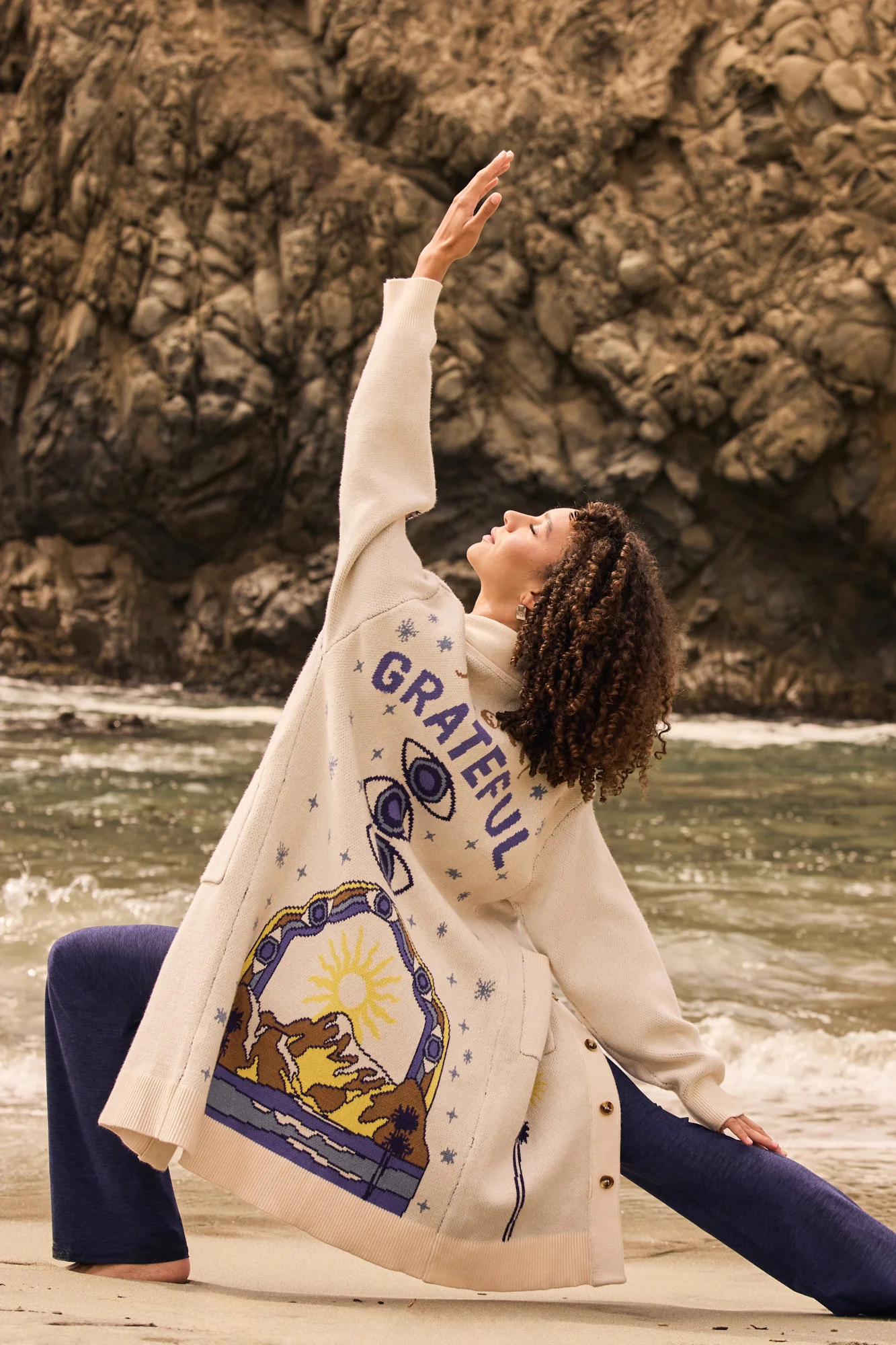 Grateful Sky Estelle Cardigan