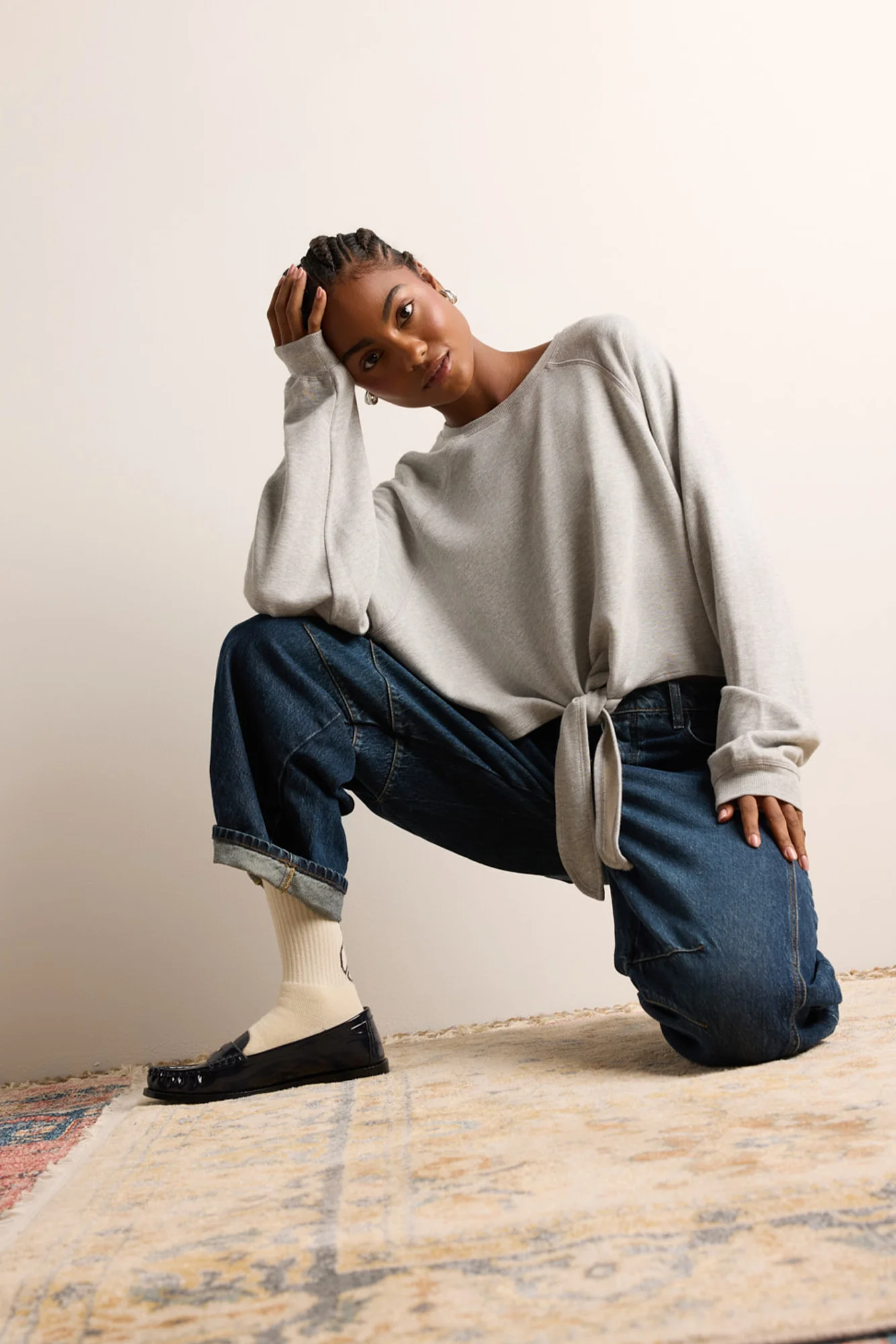 Layla Tie Sweatshirt - Image 2