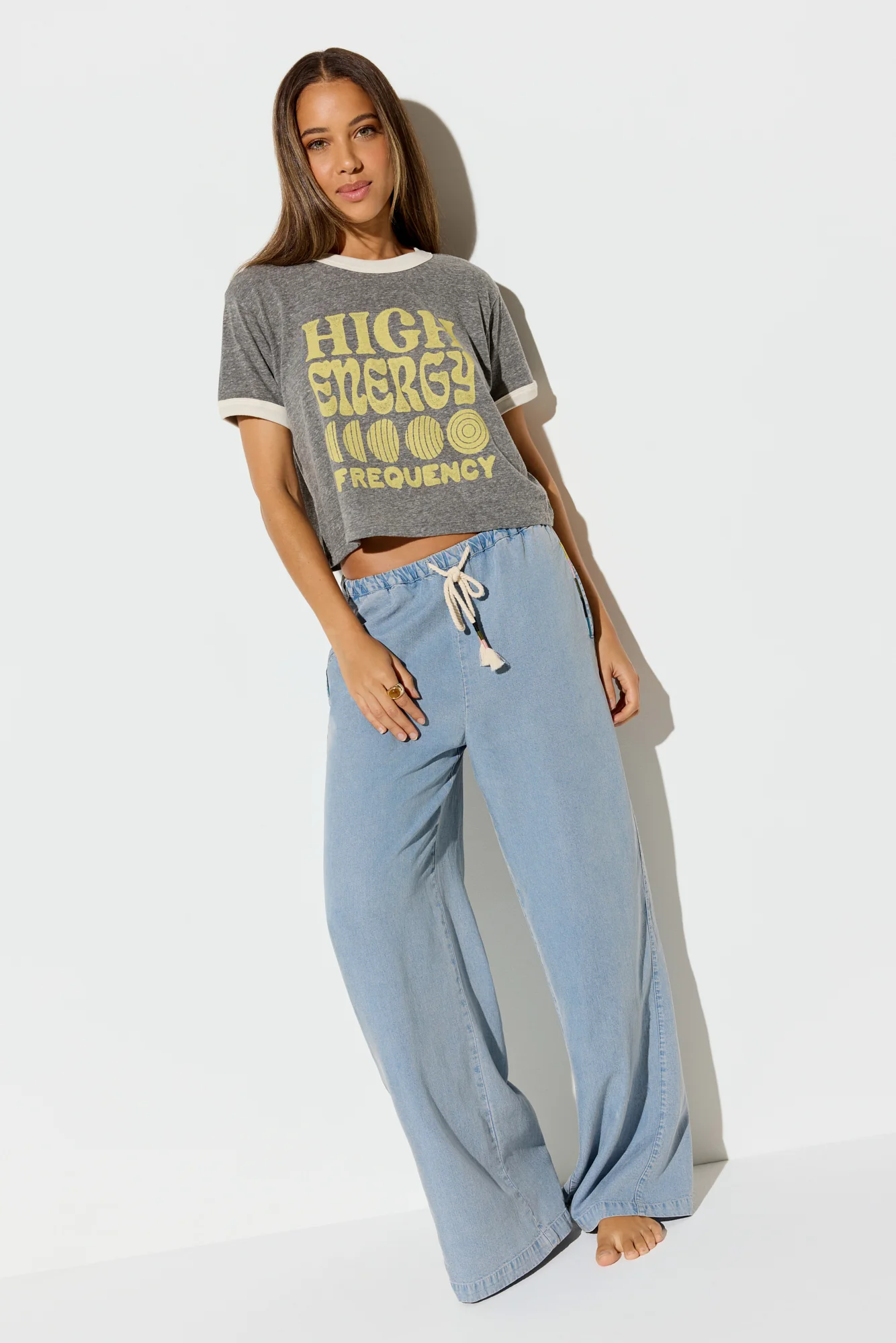 Melrose Short Sleeve Ringer Tee - Image 6