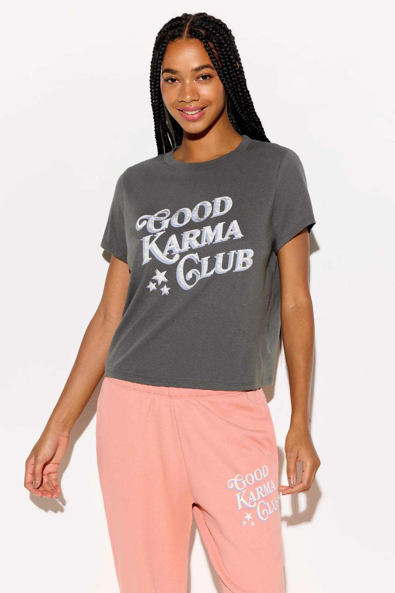 Karma Club Lila Tee