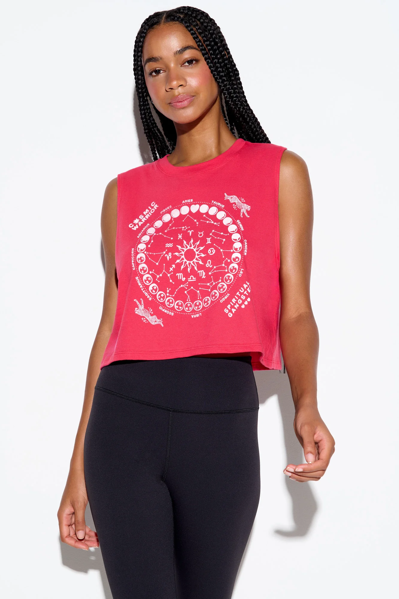 Zodiac Energy Spirit Crop Tank