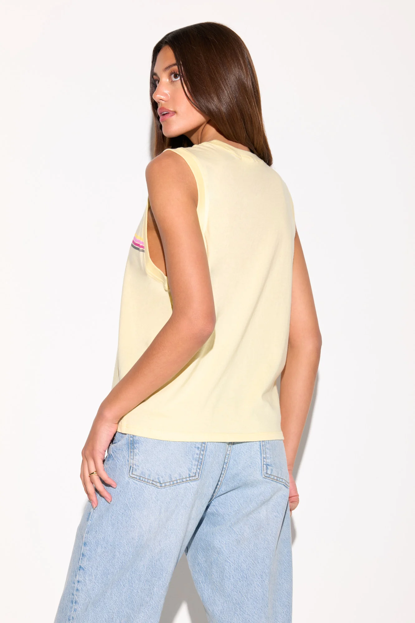 Sunset Stripe Bowery Tank - Image 2